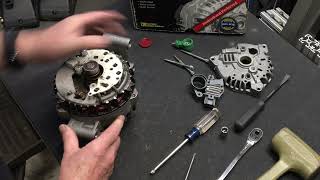 ReClocking the Bosch 140a Alternator [upl. by Terra]