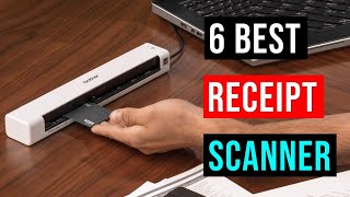 Best Receipt Scanner in 2024  Top 6  Best Receipt Scanner  Reviews [upl. by Elburt]