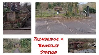 Exploring Ironbridge and Broseley Railway Station site  Severn Valley Line  Telford [upl. by Damali923]