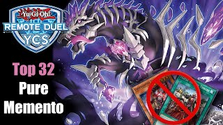 My PURE Memento Top 32 YCS Remote Duel Deck Profile amp Combo No ThrustFiendsmith [upl. by Anitra]