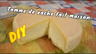 Faire du fromage maison au lait de vache  🐮 [upl. by Scheer]