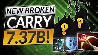 NEW BROKEN CARRY IN 737b  Highest DPS Hero in the Game  Dota 2 Mirana Guide [upl. by Allimaj]