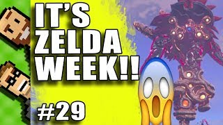 ZELDA WEEK PART 1 WINDBLIGHT GANON  ZELDA BotW Ep29  Basement  Funny Moments [upl. by Easlehc645]