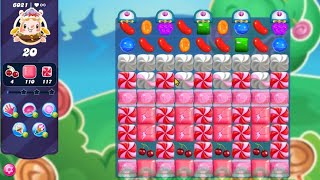 Candy Crush Saga LEVEL 6021 NO BOOSTERS new version [upl. by Nolrev]