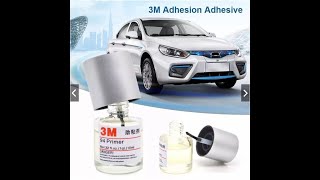 3M 94 adhesive Primer Adhesion promoter 10ML increase the adhesion Car Wrapping Application [upl. by Ennaear]