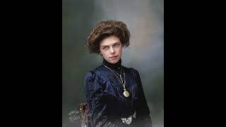 Colorized Glimpse A Woman from Centerville South Dakota Early 1900s [upl. by Anyd]