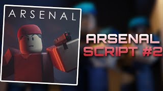 Arsenal Script  Silent Aim Kill All No Clip Aimbot  Mobile Android amp IOS [upl. by Eniamaj]