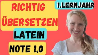 Übersetzung Latein 1 Lernjahr [upl. by Hermosa667]