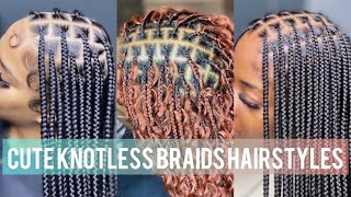 2024 Beautiful Knotless Braids Hairstyles  Latest Knotless Braids Hairstyles For Black Women [upl. by Backer243]