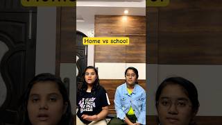 Home vs school viralvideo [upl. by Elohc]