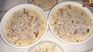 Milky and Creamy SeviyanVermicelli Recipe  Sheer Khurma  How to make Sawaiyan  By The Food Box [upl. by Kizzee349]