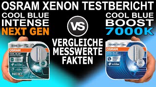 Osram Cool Blue Intense Next Gen CBN vs Cool Blue Boost  Testbericht Vergleiche Messwerte Fakten [upl. by Tcideneb]