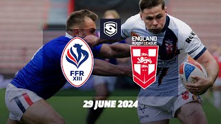 Highlights  France v England  2024 MidSeason International [upl. by Aneerbas]