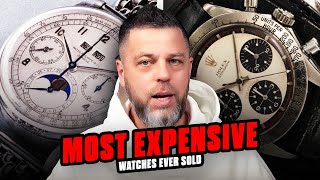 Top 5 Most EXPENSIVE Watches In the World [upl. by Kale]