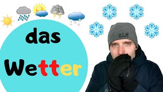 Das Wetter  A2 B1 B2  Learn German  Deutsch lernen [upl. by Moira]