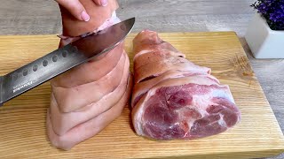 Legen Sie einfach die Schweinshaxe in den Ofen Ein einfaches und preiswertes Eisbein Rezept [upl. by Covell]