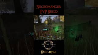 NECROMANCER ESO PVP BUILD Gimli Throwing Axes and Bones shorts eso esopvp lotr [upl. by Inihor]