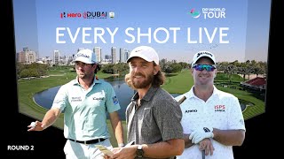 REPLAY  Tommy Fleetwood Ryan Fox amp Cameron Young  2024 Hero Dubai Desert Classic [upl. by Sension]