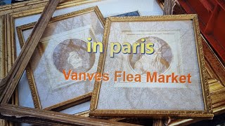 in Paris Vlog Vanves Flea Market 파리쇼핑2 방브벼룩시장  보물찾기 [upl. by Amando]