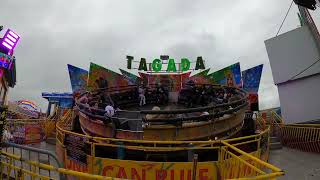 William Roberts Tagada  Off Ride POV Knutsford May Day Fair 2023 [upl. by Whitebook]