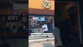 Belgian waffle review food 🥘 belgianwaffles foodlover foodie [upl. by Nede915]