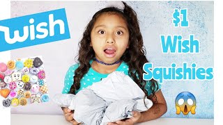 1 SQUISHIES FROM WISH CHEAP SQUISHIES  IS IT WORTH IT [upl. by Gilbart]