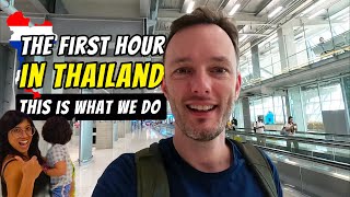 Arriving in Thailand  DO THESE THINGS FIRST at Bangkok airport [upl. by Sievert]