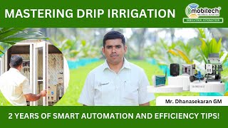 Mastering Drip Irrigation 2 Years of Smart Automation and Efficiency Tips [upl. by Munford]