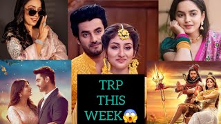 Top 10 Trp serial47 weekTrp of this weekall channel shows trp [upl. by Luhar34]