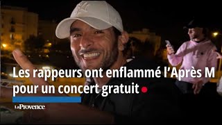 Les rappeurs ont enflammé l’Après M pour un concert gratuit [upl. by Trbor878]