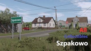 FS22 Szpakowo Map  All 100 collectibles [upl. by Elwin]