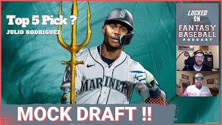 Fantasy Baseball 2024 MOCK DRAFT 2 [upl. by Colp812]