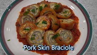 Italian Grandma Makes Pork Skin Braciole [upl. by Dallis]