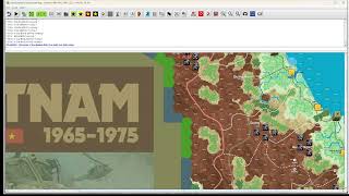 GMT Vietnam 19651975 Battle for Vietnam Summer 65 Turn1 pt1 using Vassal module How to series [upl. by Enilrahc270]