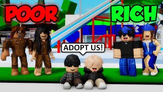 POOR Oders vs RICH Oders in Roblox Brookhaven [upl. by Amery]