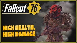 Full Health Commando Build God Mode  Fallout 76 [upl. by Glover]