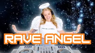 ✧ RAVE ANGEL DJ SET ✧ trance  hard house  techno [upl. by Ycnaf]