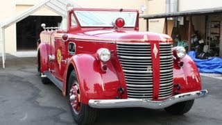 1941 American LaFrance Firetruck  Jay Lenos Garage [upl. by Anerhs]