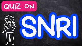 SNRI Quiz Are You Ready Multiple Choice Questions Explained PMHNP Exam [upl. by Illib]