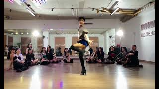 GREEDY  Ariana Grande  Choreography by Vie An  High Heels workshop at Rizm Dance Studio Hanoi [upl. by Airegin594]