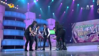 091017【全場中文】湖南衛視 快樂大本營  來賓 Super Junior M [upl. by Billi479]