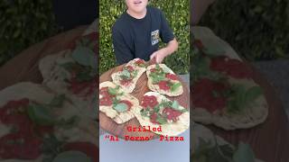 Grilled “Al Forno” Pizza chefthatcher cooking pizza recipe alforno itallian NickDiGiovanni [upl. by Pang]