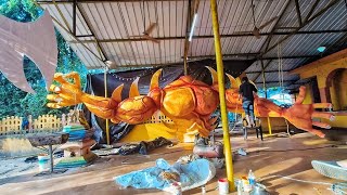 Narkasur  Ravan Making 2023 FtTHE SANSKARI BOYS Candolim  Narkasur in Goa  Ravan Making  Goa [upl. by Anelrad]