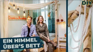 Betthimmel selber machen mit EASYALEX  Baldachin DIY [upl. by Atirres51]