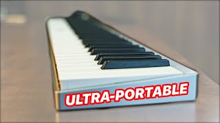 This UltraPortable Piano Keyboard is Great for Travel amp Beginners [upl. by Akinas]