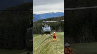 One of my favorite helicopter videos ever  The Bundesheer Agusta Bell 212 helicopter 😎 [upl. by Maddy]