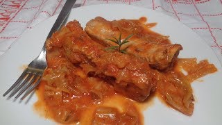 COSTINE DI MAIALE CON VERZA IN UMIDO  Ricetta di una volta [upl. by Narmis]