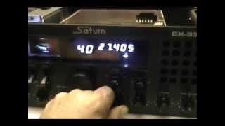 Connex Saturn CX33 SSB 10 Meter upgrade [upl. by Aissatsan]