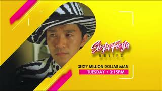 GTV  Siesta Fiesta Movies Sixty Million Dollar Man 1995 Promo July 15 2024 [upl. by Aiekahs]