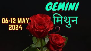 Gemini  Weekly Love Tarot Reading  0612 May 2024  Hindi [upl. by Nostrebor805]